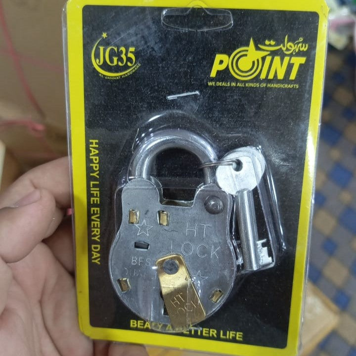 HT Lock JG-35 Hardened Steel Mechanical Security Lock