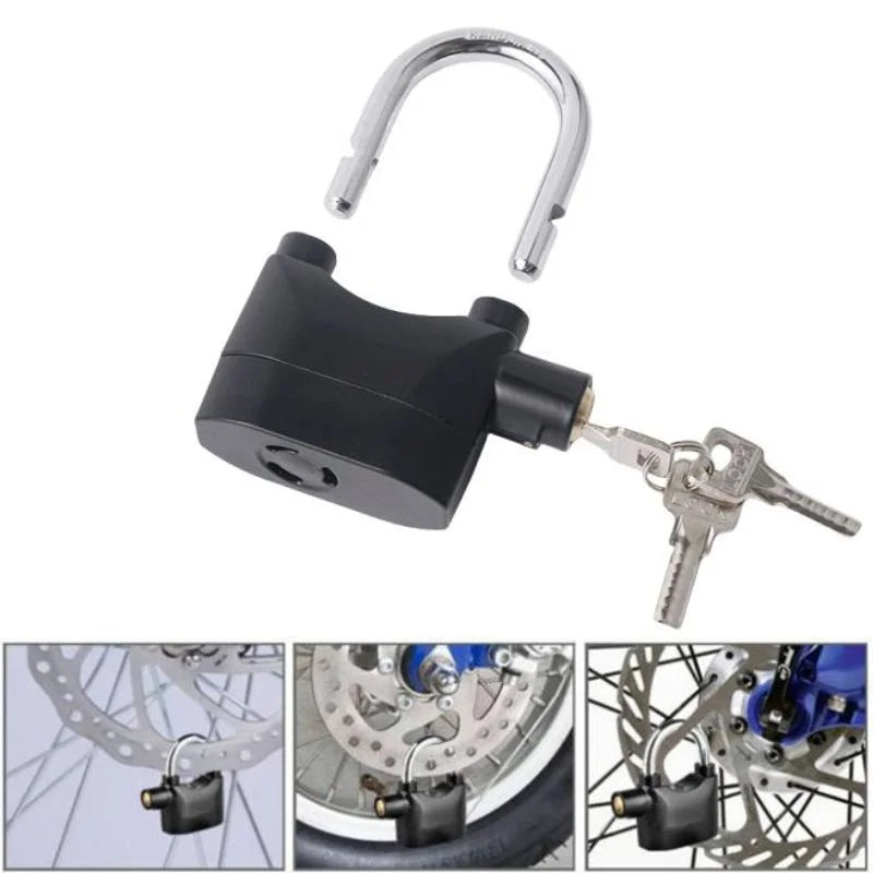 High-Security 110dB Siren Motion Alarm Padlock - ApexGear PK (Image 6)