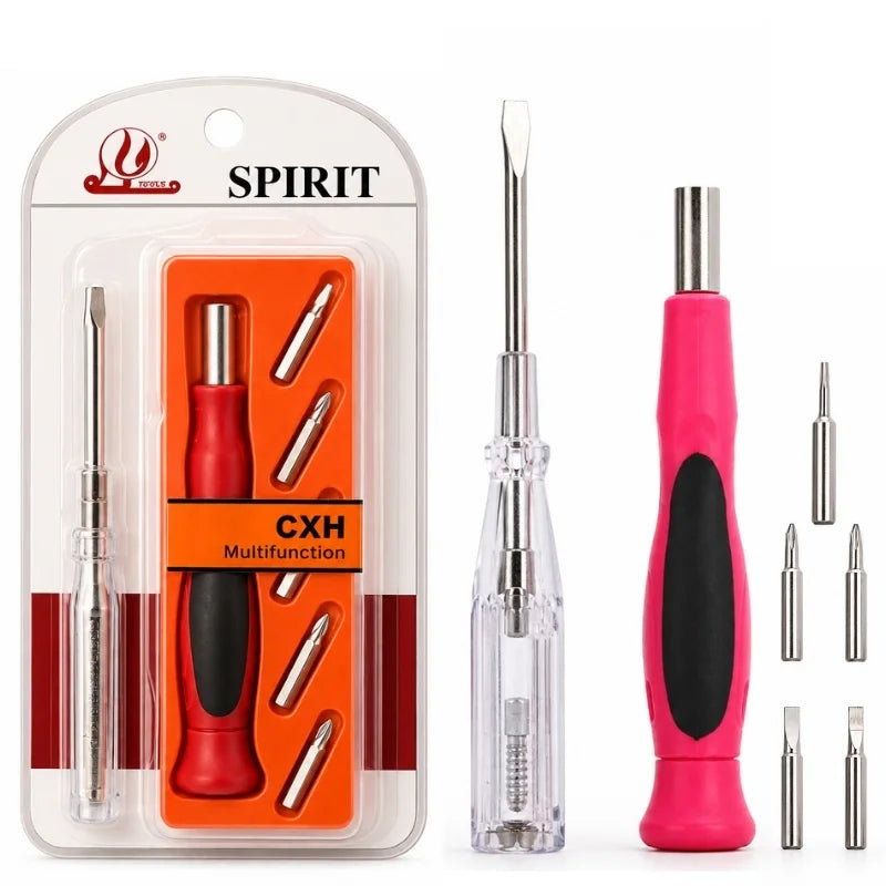 5-in-1 Precision Pocket Screwdriver Set (Multi-Bit Repair Kit)
